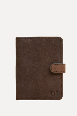 Personalised Leather Cardsafe