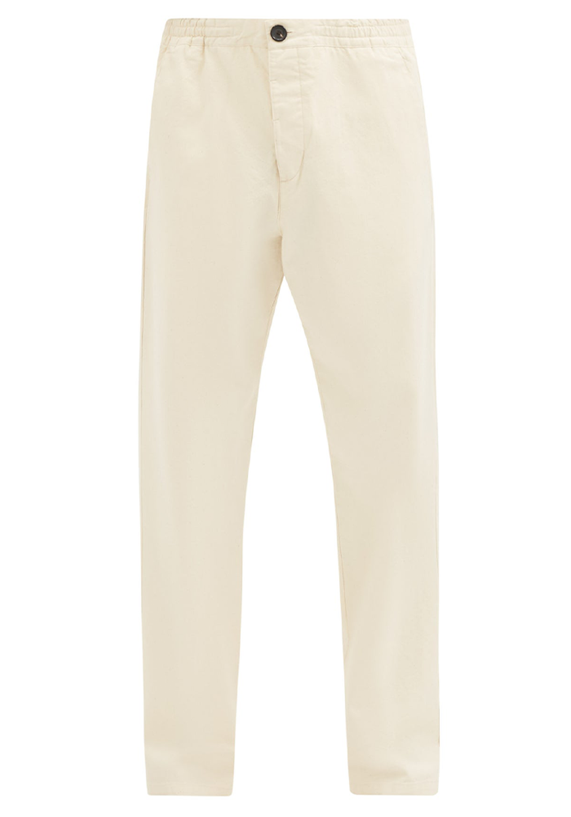 Drawstring Cotton-Canvas Straight-Leg Trousers from Oliver Spencer