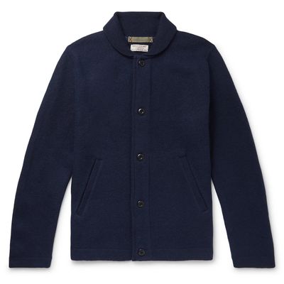 Wallace & Barnes Merino Wool-Felt Cardigan from J.Crew