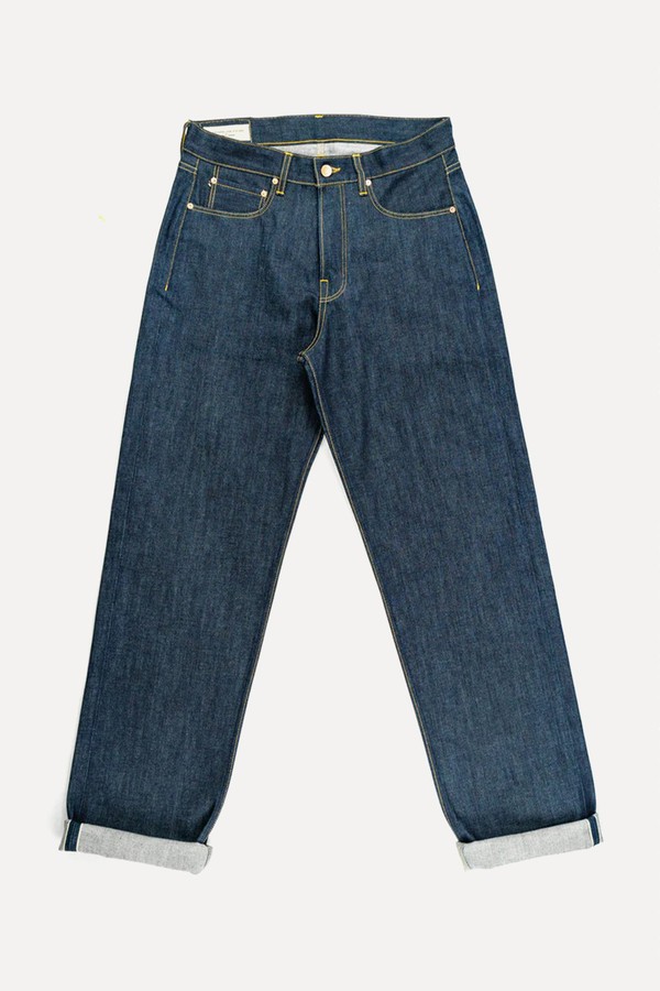 E14 Wide Straight Italian Raw Selvedge Unisex Jeans