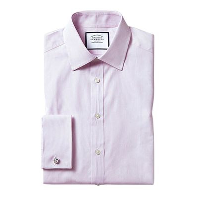 Classic Stripe Shirt- Pink & Blue from Charles Tyrwhitt