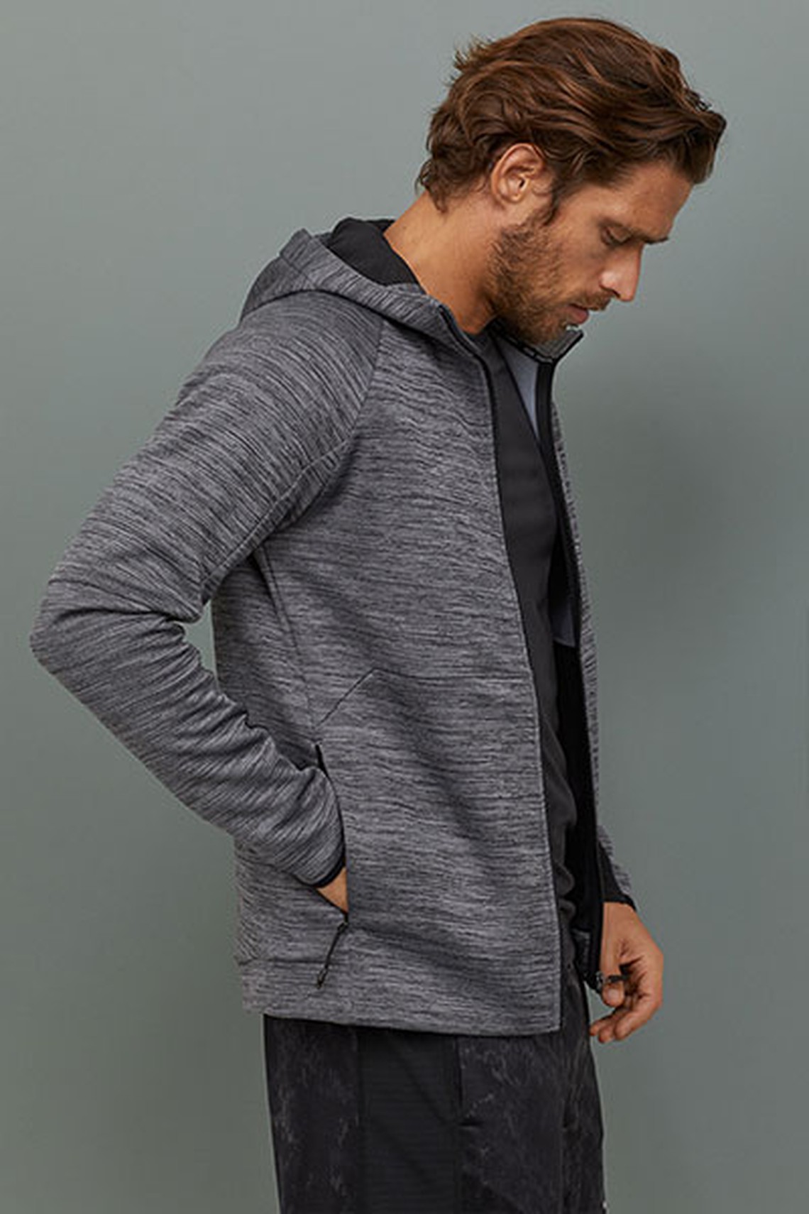 Hooded Sports Jacket