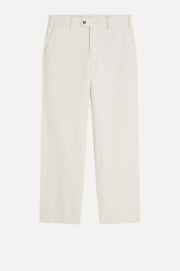 Washed Relaxed Twill Chinos
