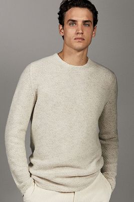 Cotton Weave Sweater