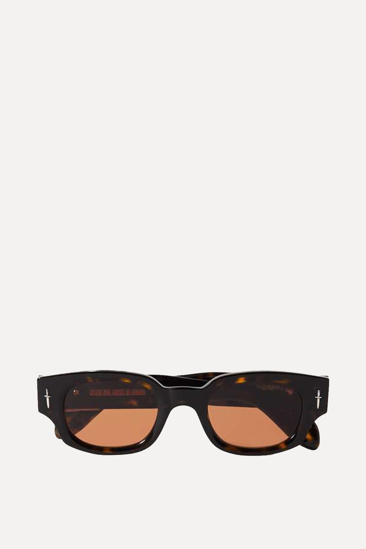 The Great Frog Rectangle-Frame Tortoiseshell Acetate Sunglasses from Cutler & Gross