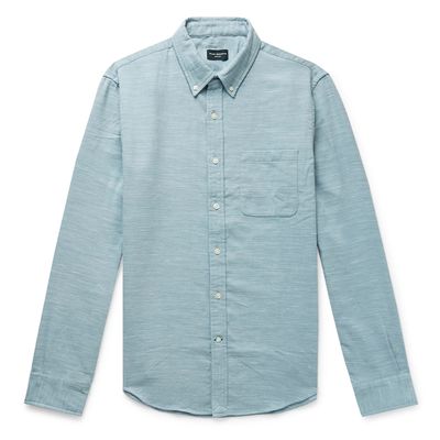 Slim-Fit Slub Woven Shirt from Club Monaco