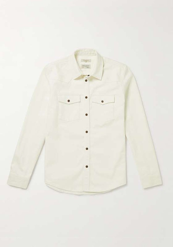 George Les Vacances Recycled Denim Shirt