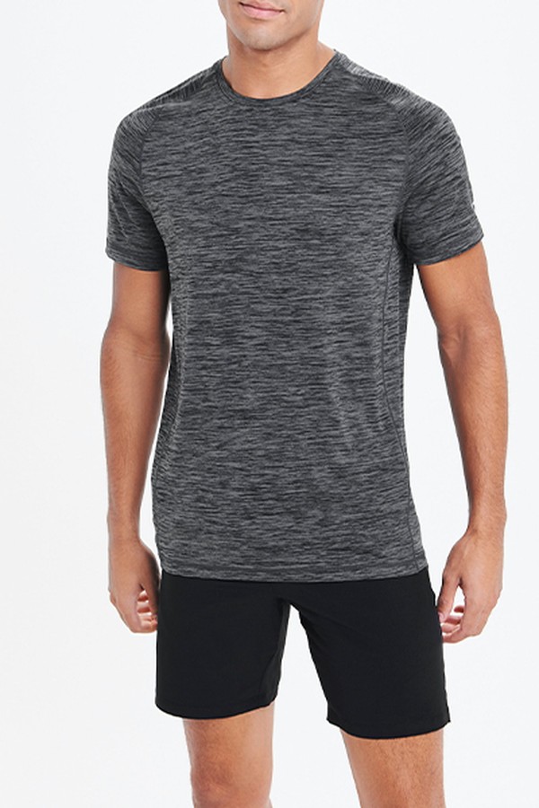 Souluxe Charcoal Basic Gym Top from Matalan