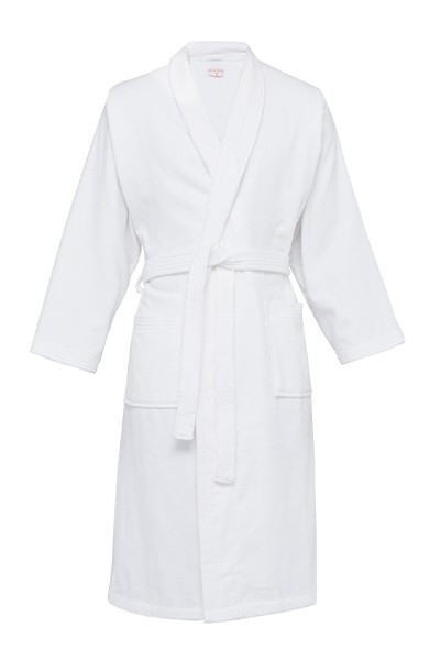 Cotton Velour Bathrobe from Derek Rose