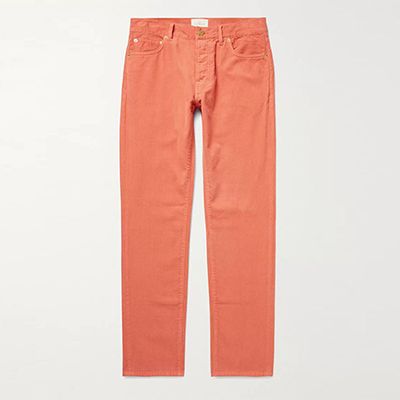 Cotton-Corduroy Trousers from Sid Mashburn