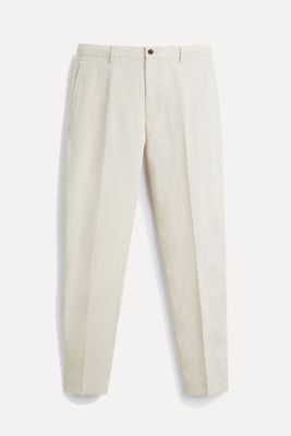 100% Linen Trousers from Zara