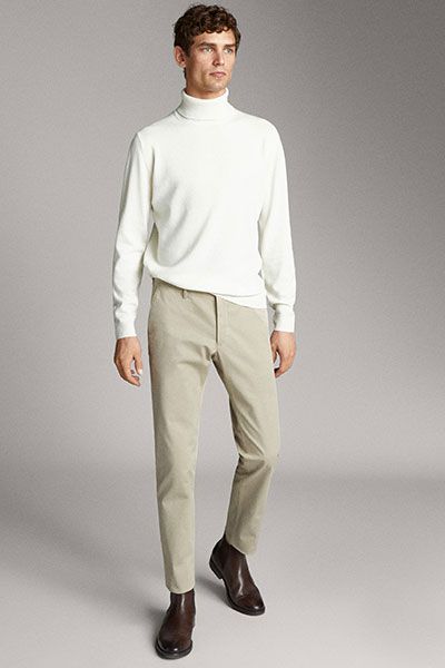 Cotton Chino Trousers