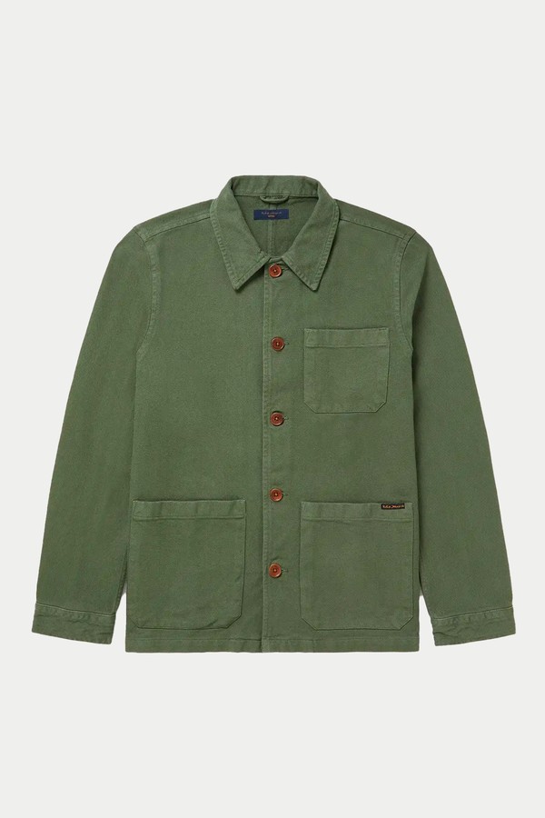 Barney Organic Cotton-Twill Jacket from Nudie Jeans