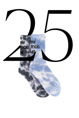 NB Tie Dye Midcalf Socks from New Balance 