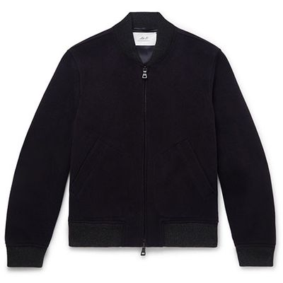 Wool Blend Bomber Jacket from Mr P