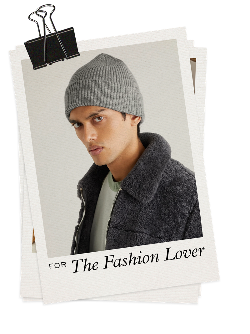 Ribbed Wool Beanie, £55 | Mr P.