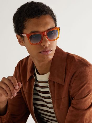 + Cubitts Judd Square-Frame Acetate Sunglasses, £125 | MR. P.