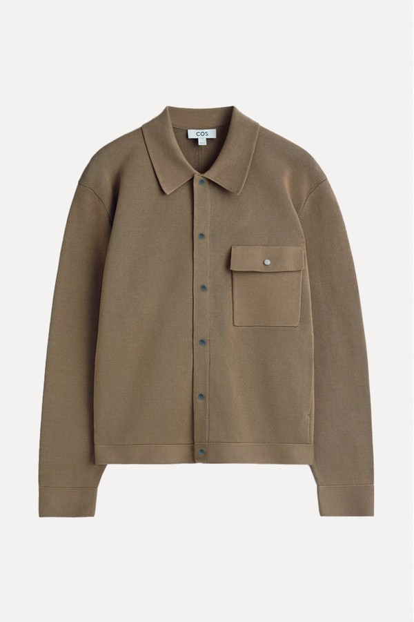Knitted Cotton Jacket from COS