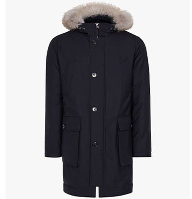 Pacific Faux Fur Hooded Parka Coat from Reiss