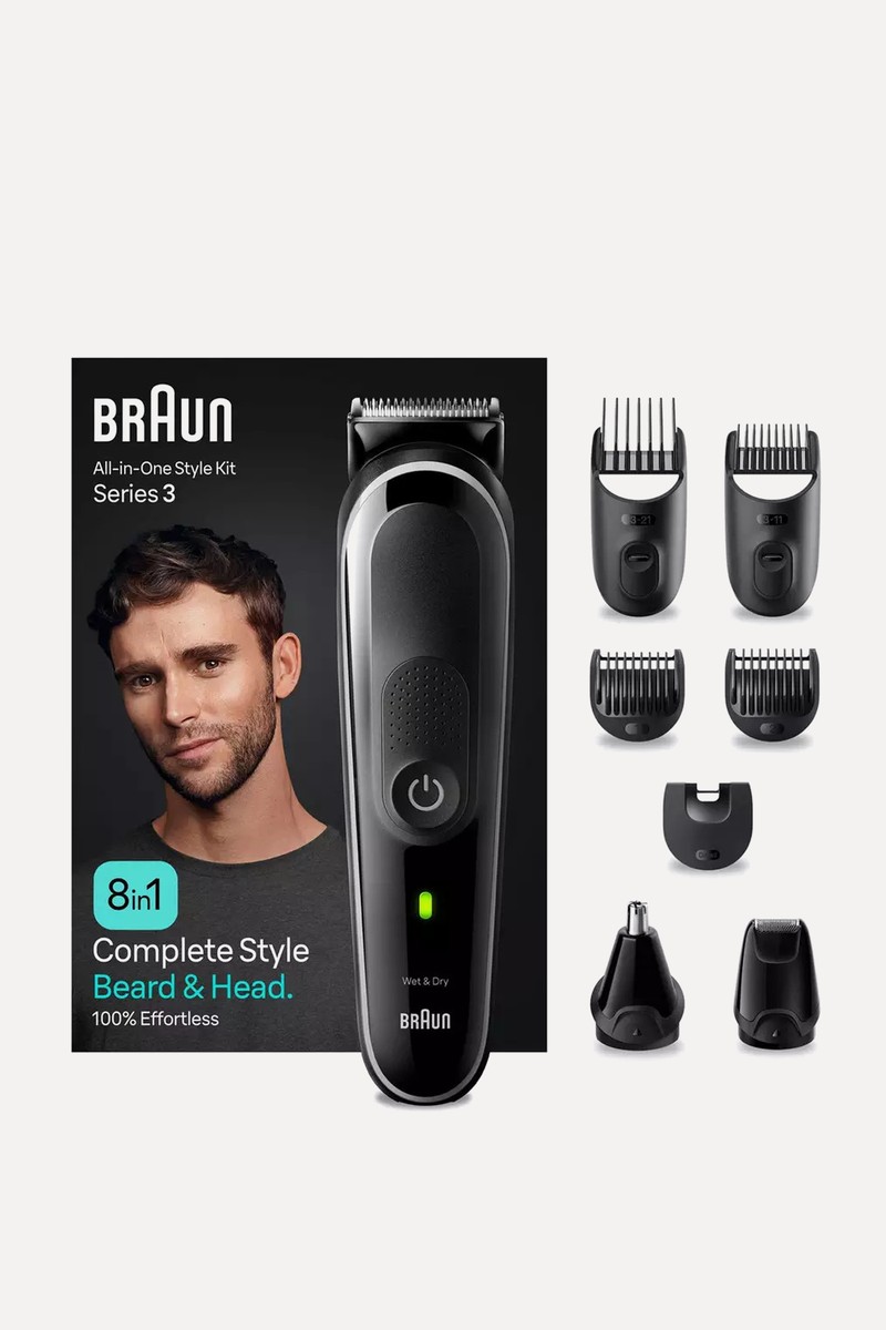 8-in-1 Beard Trimmer & Hair Clipper Kit from Braun