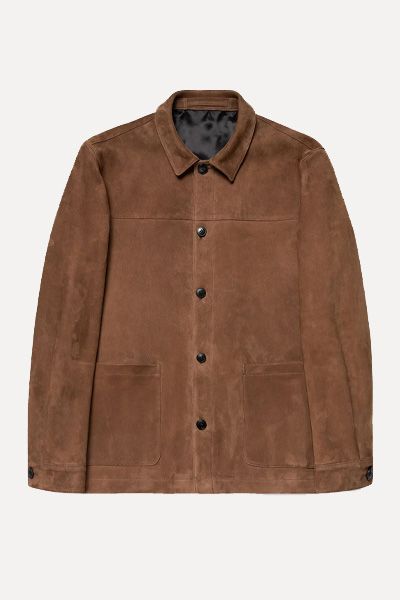 Suede Twin Pocket Jacket from Sunspel