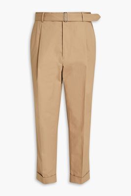 Hugo Belted Cotton-Poplin Suit Pants from Officine Générale 
