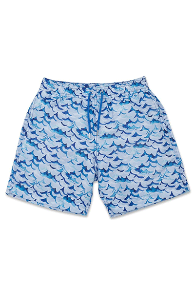 Inky Wave Swim Shorts