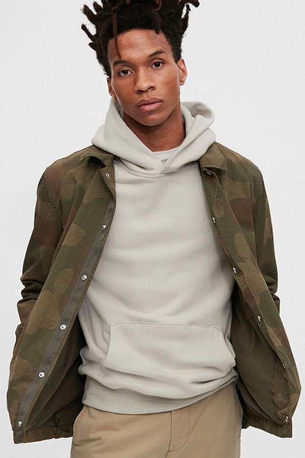 Nylon Coach Jacket