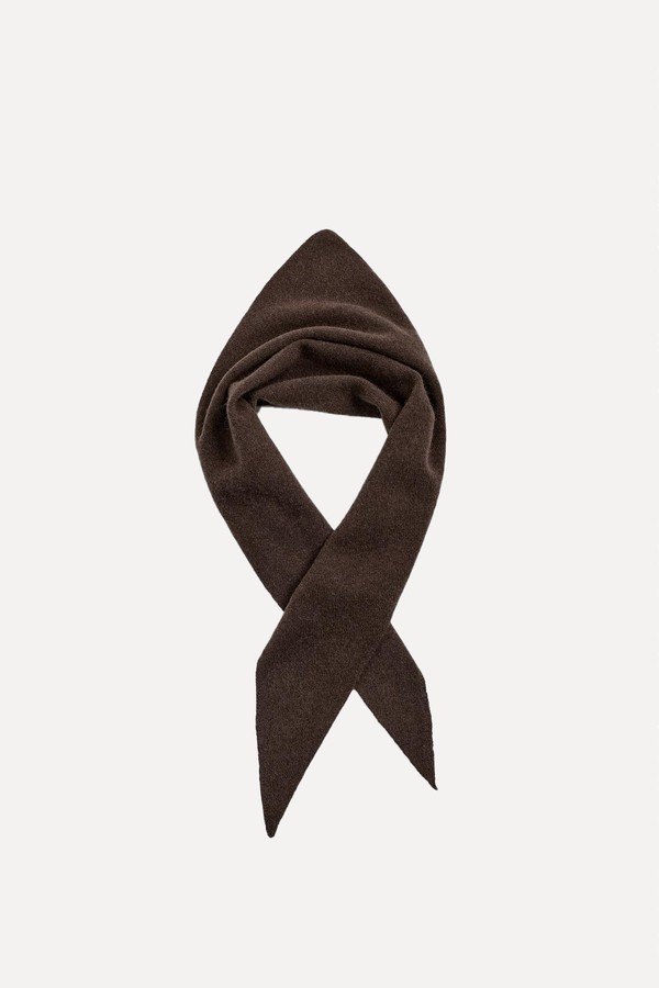 100% Wool Knitted Bandana from Zara