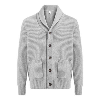 Wool Cashmere Shawl Collar Cardigan from  John Lewis & Partners