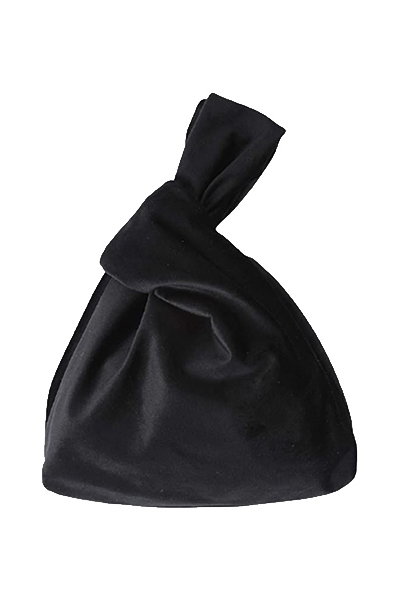 Velvet Wrist Handbag Knot  from Fiauli