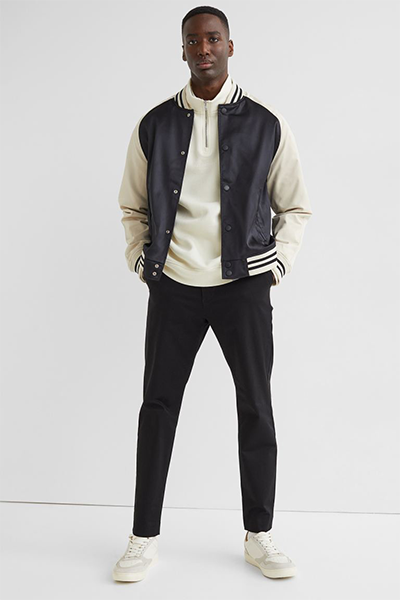 Satin Baseball Jacket from H&M