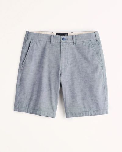 Twill Plainfront Shorts