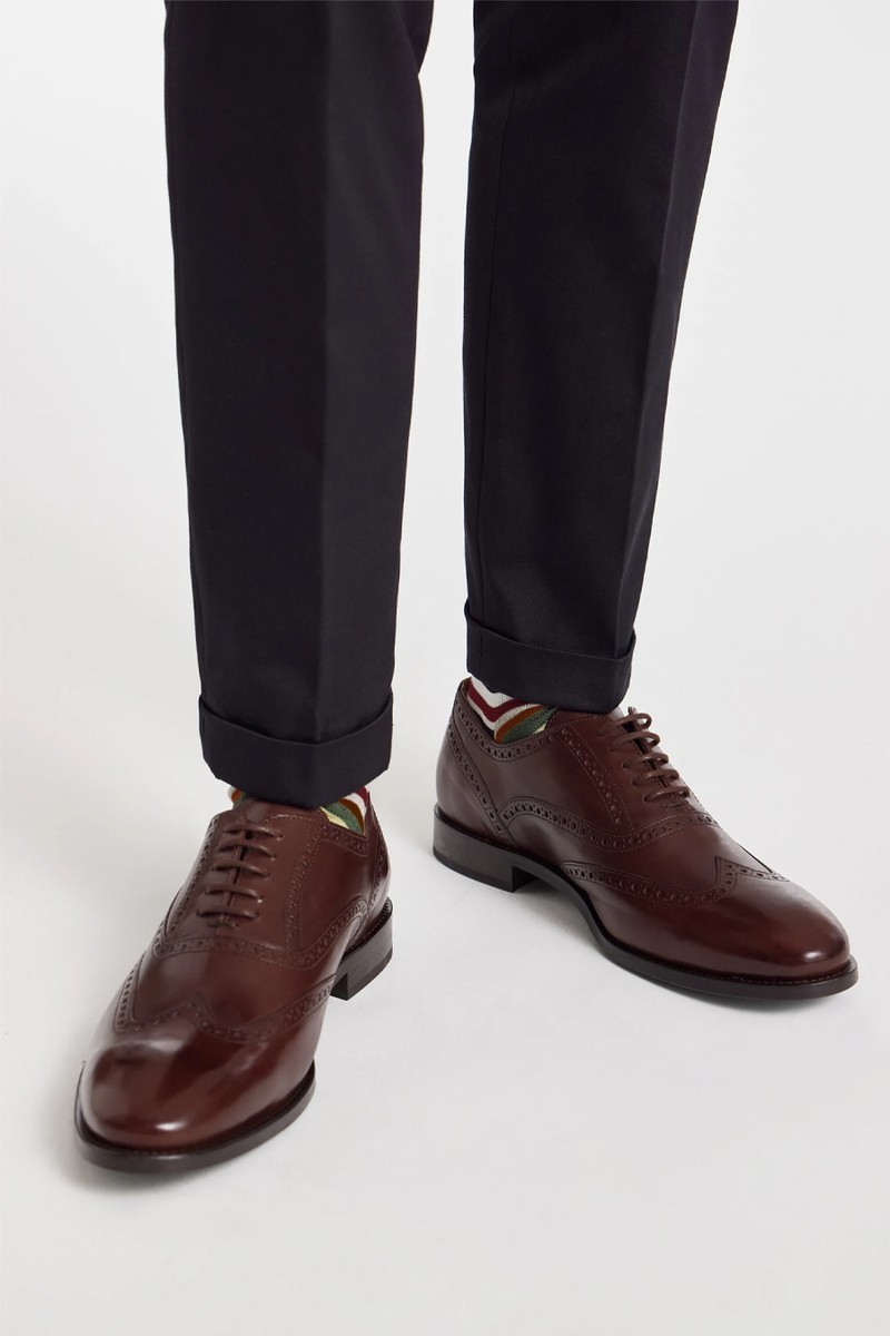 Leather 'Niccolo' Brogues from Paul Smith