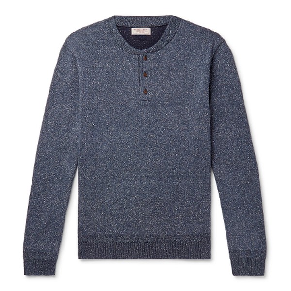 Wallace & Barnes Henley Sweater from J. Crew