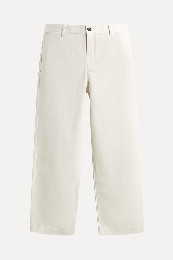Straight-Leg Chino Trousers