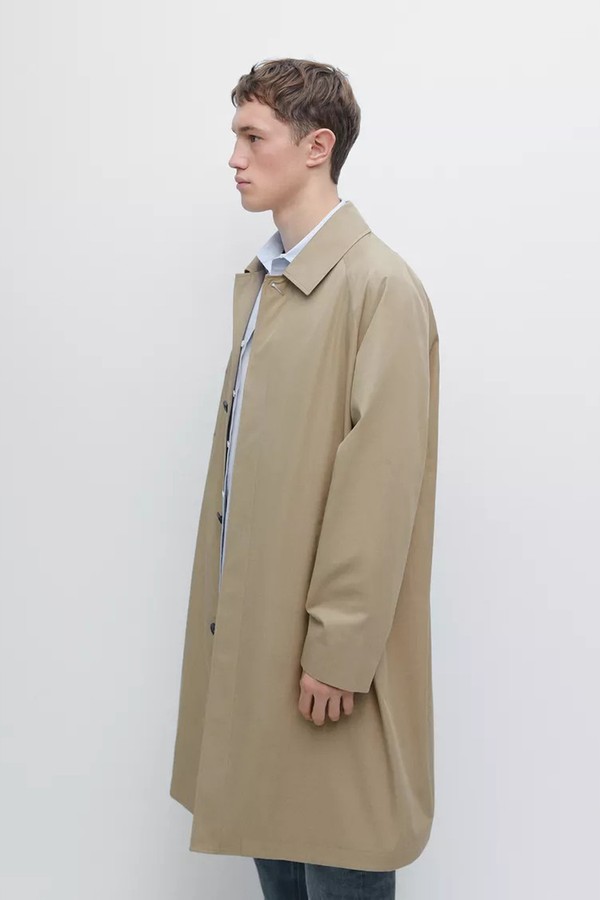 Lightweight Cotton Trench Coat from Massimo Dutti