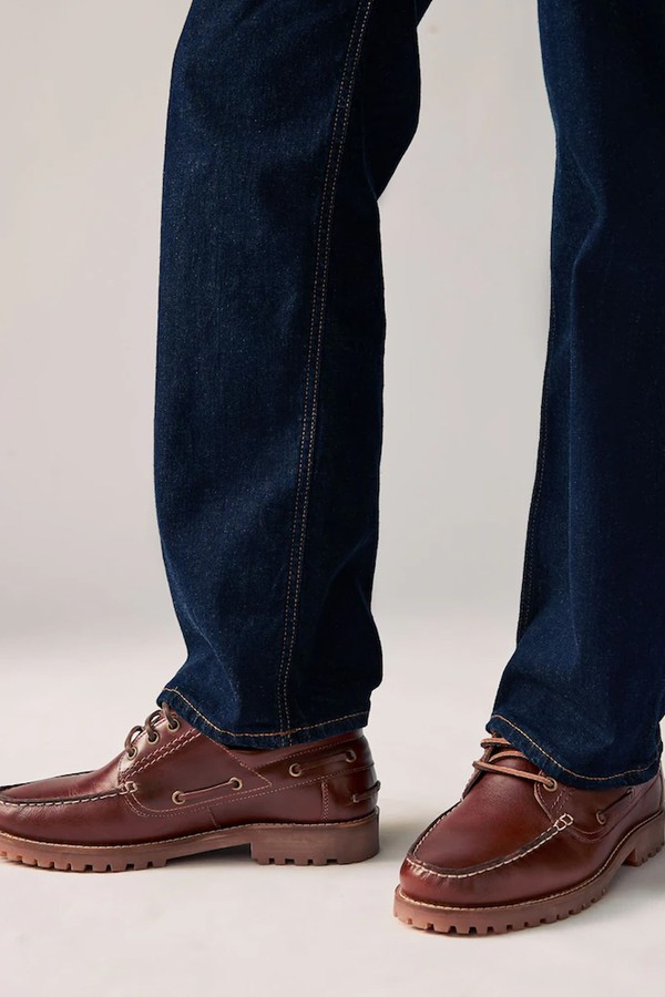 Leather Cleated Boat Shoes