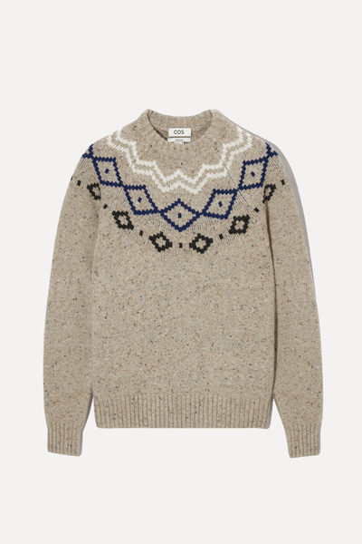 Fair Isle Merino Wool Jumper from COS