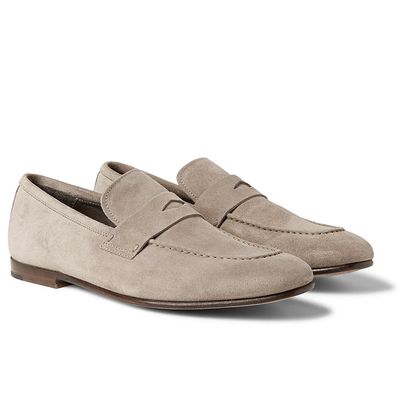 Chiltern Suede Penny Loafers from Dunhill