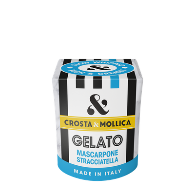 Mascarpone Stracciatella Gelato  from Crosta & Mollica