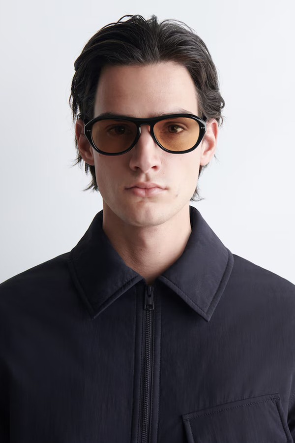 Oval-Frame Sunglasses from COS