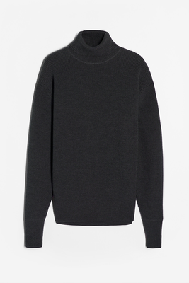 Military Roll Neck Jumper
