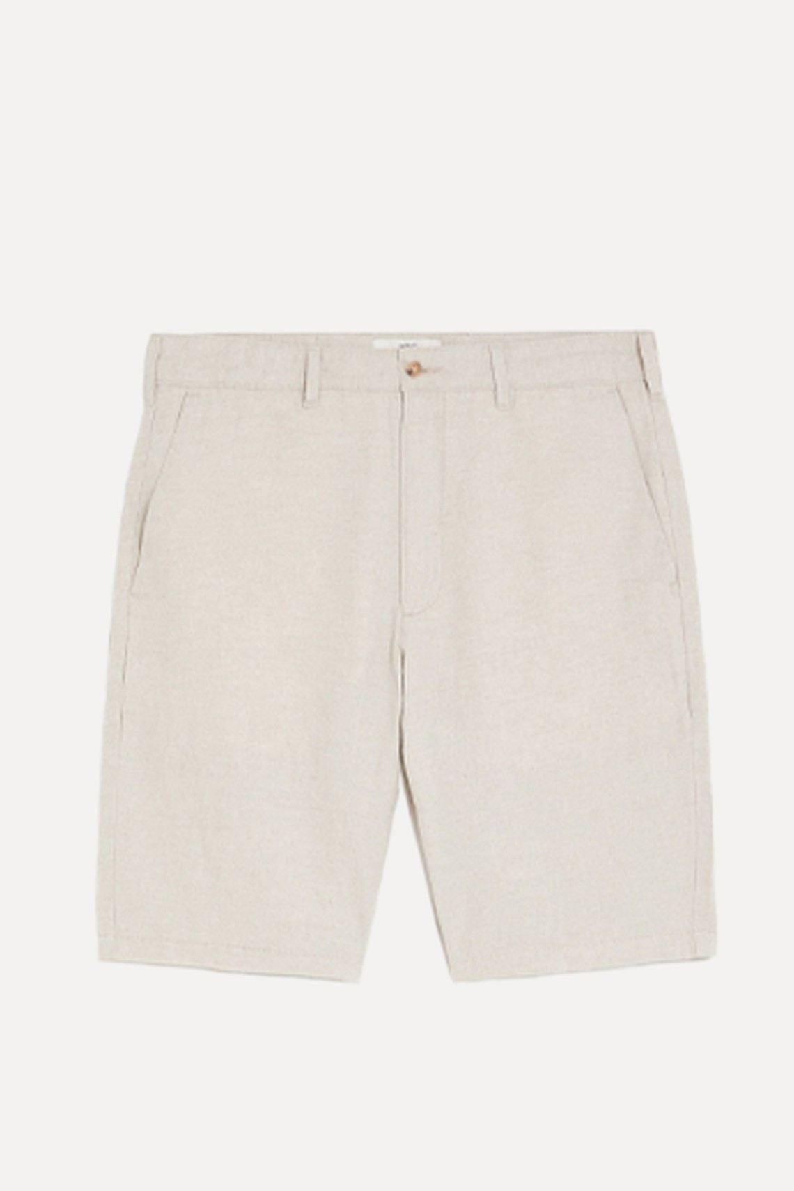 Linen Blend Chino Shorts