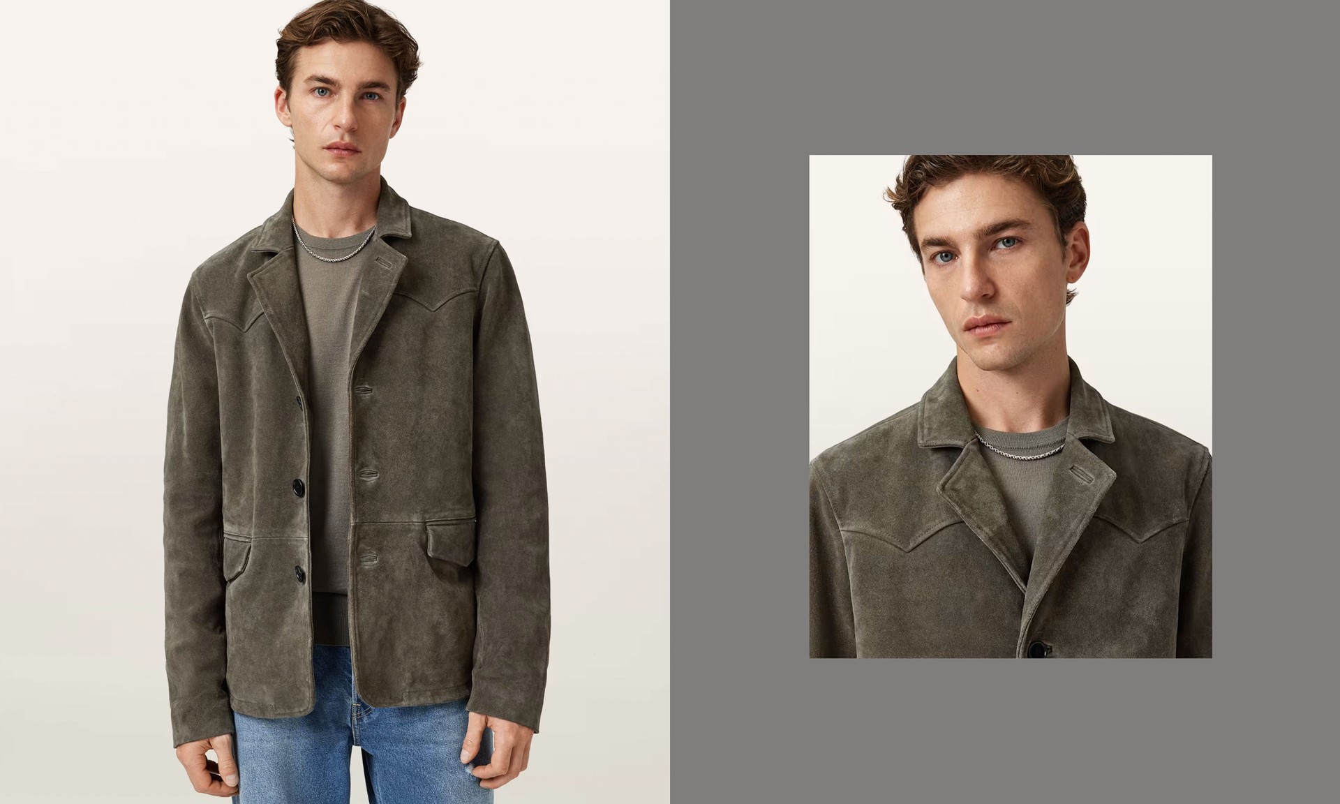 Hornett Suede Blazer