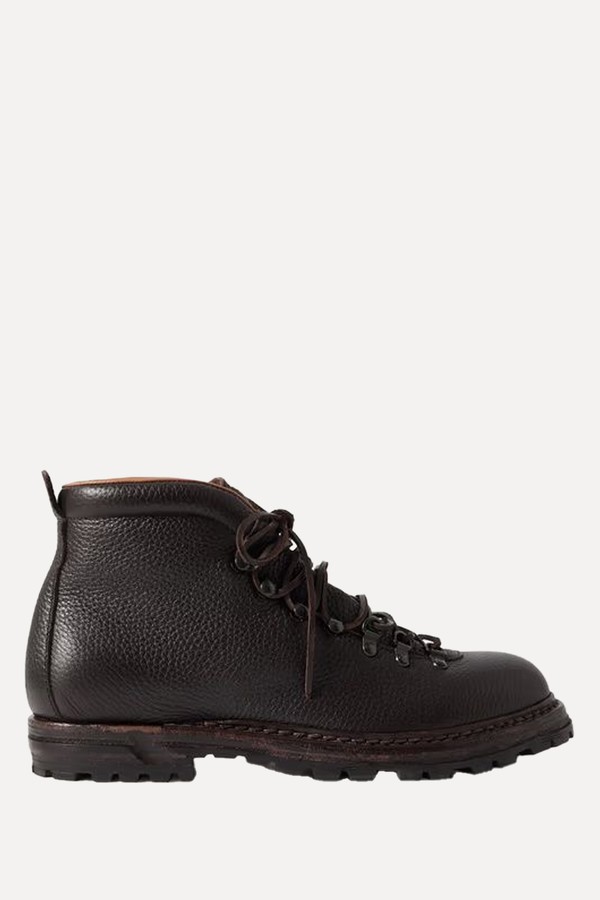 Artik Full-Grain Leather Lace-Up Boots from Officine Creative