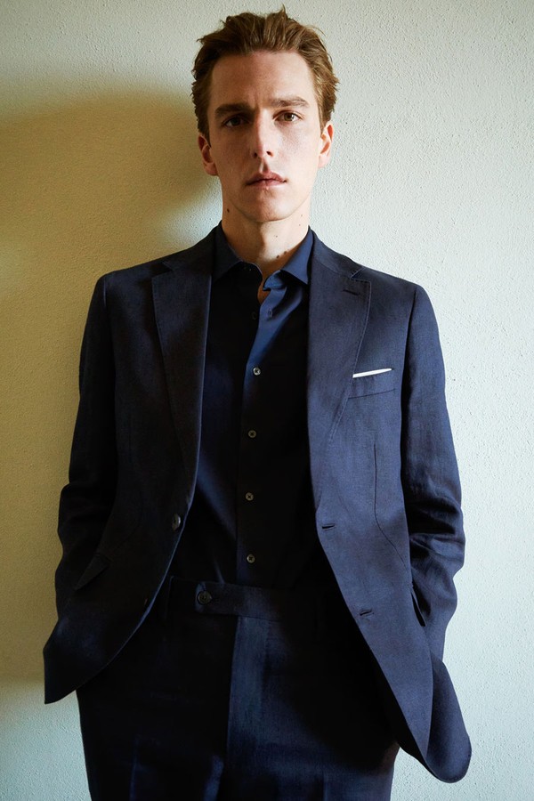 Amalfi 100% Linen Slim-Fit Suit Jacket