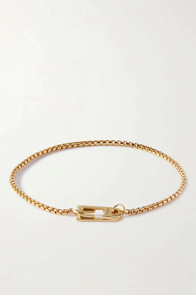 Gold Vermeil Chain Bracelet from Miansai