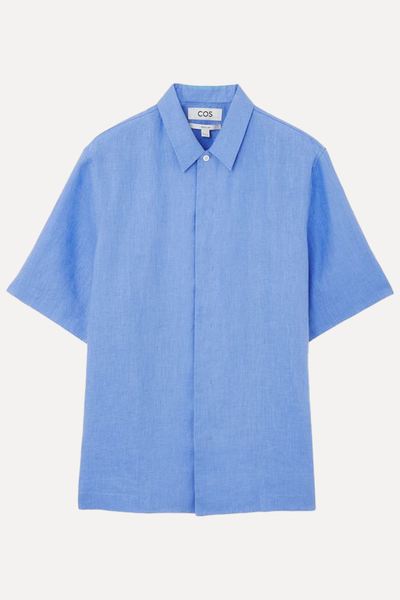 Short Sleeved Linen Shirt from COS