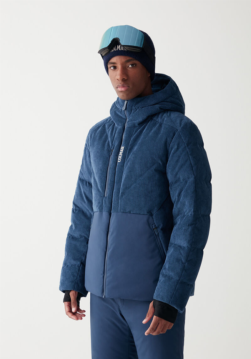 Puffy Stretch Corduroy Ski Jacket from Colmar